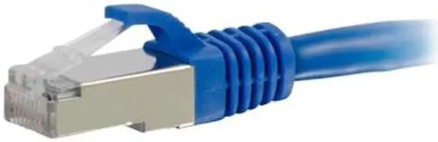 Alt view image 2 of 10 - C2G 00677 Cat6a Cable - Snagless Shielded Ethernet Network Patch Cable, Blue (6 Feet, 1.82 Meters)