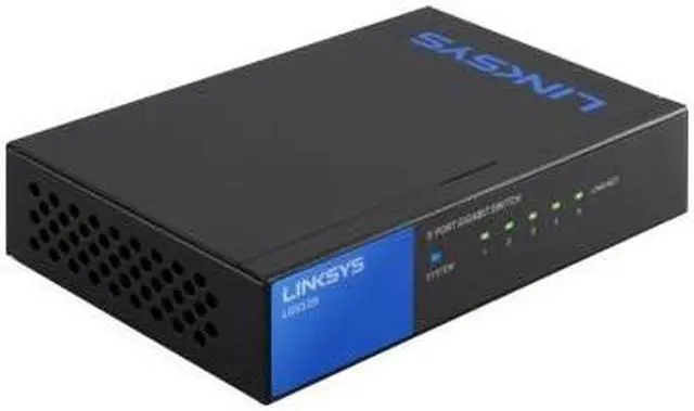 Alt view image 12 of 20 - LINKSYS LGS105 5-Port Business Desktop Gigabit Switch