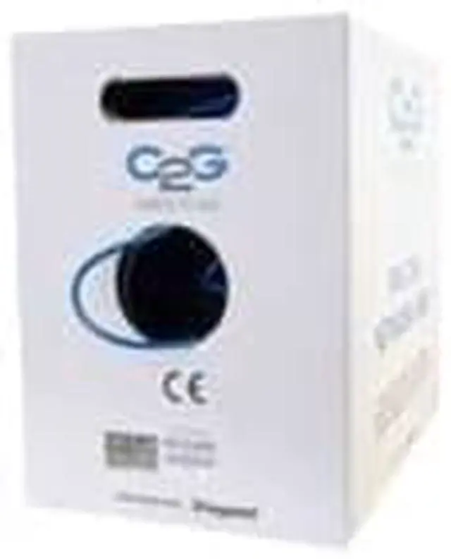 Alt view image 5 of 18 - C2G 43405 Cat6 Bulk Cable - Unshielded Ethernet Network Cable with Stranded Conductors, In-Wall CM-Rated, TAA Compliant, Blue (1000 Feet, 304.8 Meters)