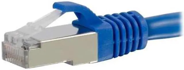 Alt view image 2 of 7 - C2G 00803 Cat6 Cable - Snagless Shielded Ethernet Network Patch Cable, Blue (15 Feet, 4.57 Meters)