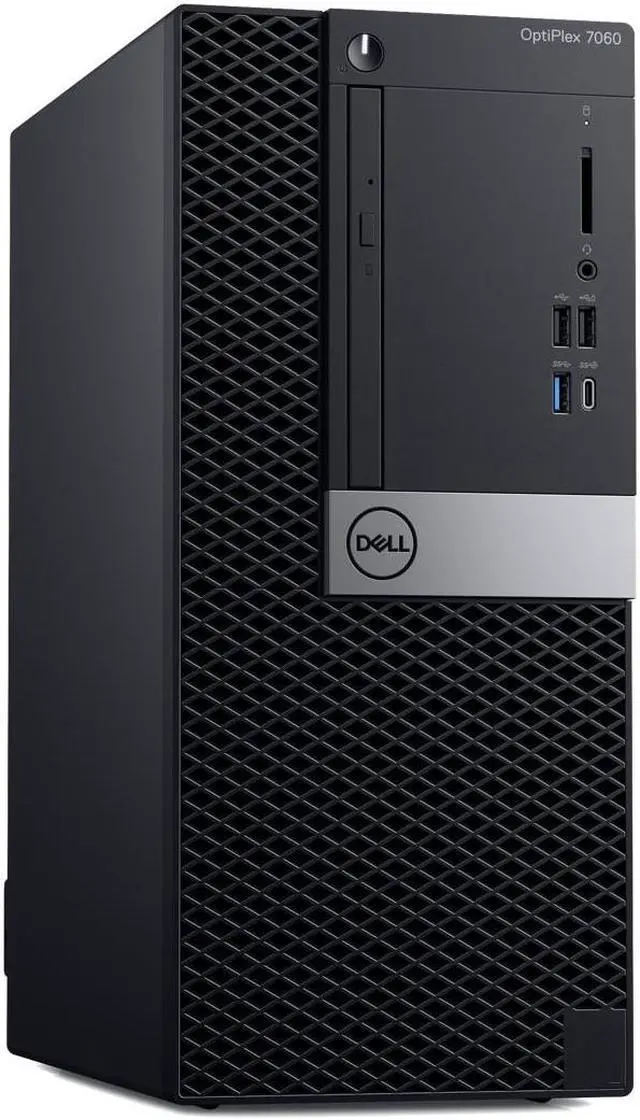 Main image of Dell OptiPlex 7060 Desktop Computer GH6JJ - Core i7 i7-8700 - 8 GB RAM - 500 GB HDD - Mini-tower - Windows 10 Pro 64-bit - AMD Radeon RX 550 4 GB - DVD-Writer - English Keyboard