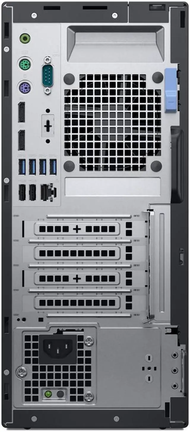 Alt view image 3 of 17 - Dell OptiPlex 7060 Desktop Computer GH6JJ - Core i7 i7-8700 - 8 GB RAM - 500 GB HDD - Mini-tower - Windows 10 Pro 64-bit - AMD Radeon RX 550 4 GB - DVD-Writer - English Keyboard