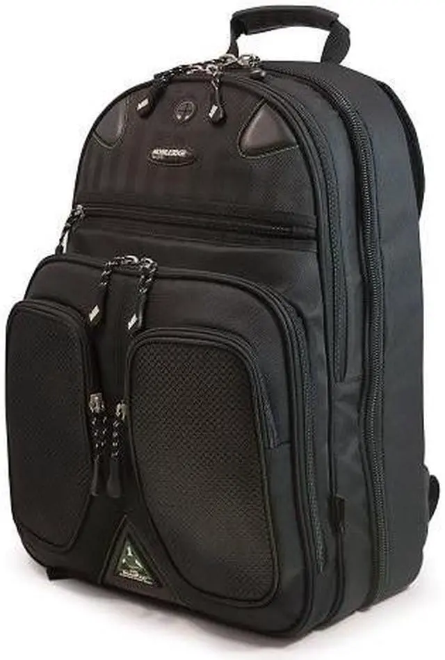 Alt view image 2 of 18 - Mobile Edge Black 17" ScanFast Checkpoint Friendly Backpack Model MESFBP