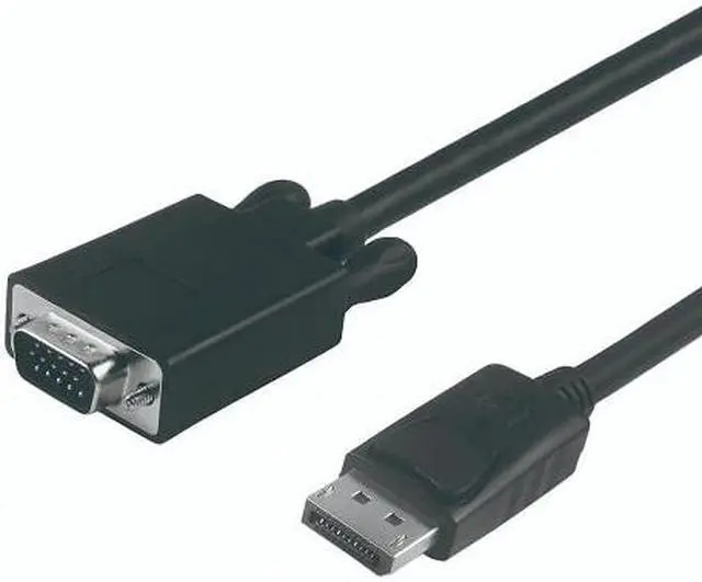 Main image of VisionTek 901216 DisplayPort to VGA 6ft.(2 Meter) Cable (M/M)