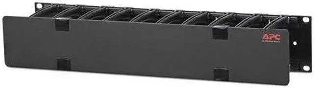 Alt view image 4 of 8 - APC Rack Cable Management Kit Components Other AR8600A, Black