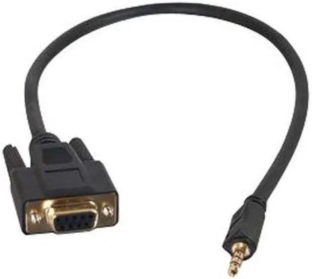 Alt view image 3 of 10 - C2G 02445 1.5FT VELOCITY™ DB9 FEMALE TO 3.5MM MALE ADAPTER CABLE