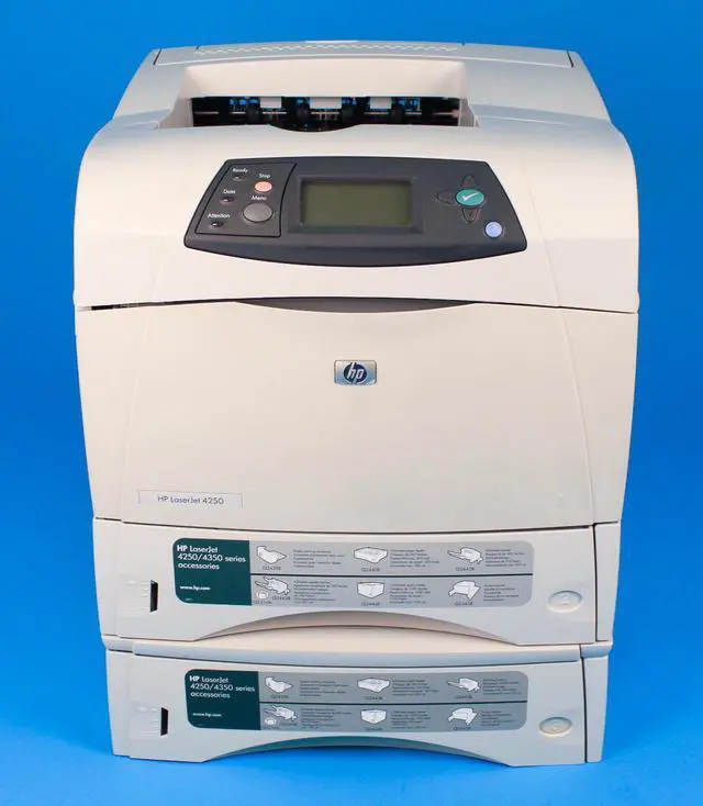 Alt view image 2 of 8 - HP LaserJet 4250TN Duplex 1200 dpi x 1200 dpi Mono Laser Printer - Black