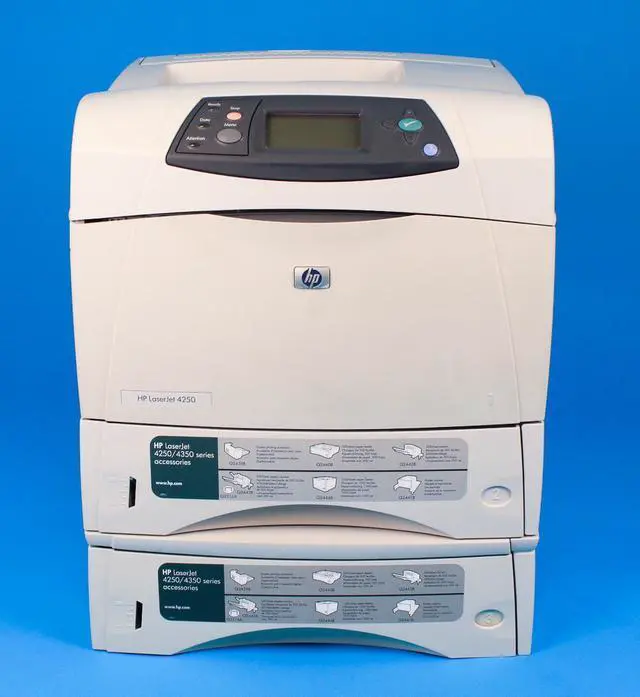 Alt view image 8 of 8 - HP LaserJet 4250TN Duplex 1200 dpi x 1200 dpi Mono Laser Printer - Black