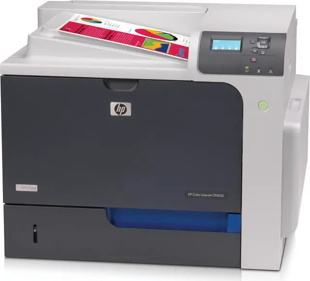Alt view image 2 of 4 - HP Color LaserJet Enterprise CP4025dn Workgroup Duplex Printer (CC490A)