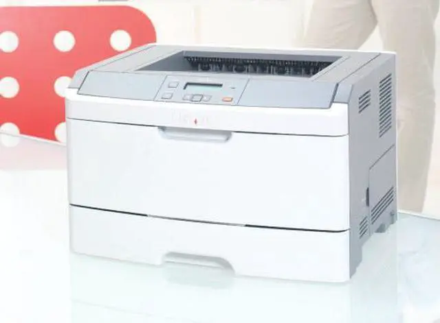 Alt view image 4 of 4 - Lexmark E360DN Laser Printer Workgroup Monochrome Eco 34S0500