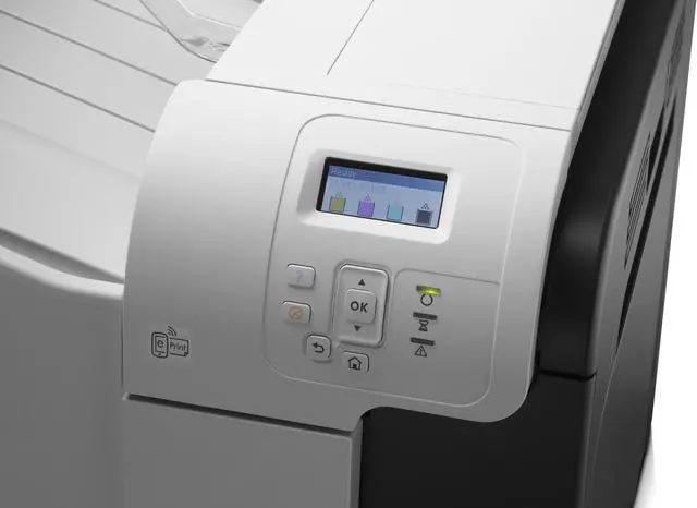 Alt view image 13 of 13 - HP LaserJet Enterprise 500 CF081A M551n Laser Printer - 32 ppm (Mono)/32 ppm (Color) - 1200 x 1200 dpi - USB - 110V AC