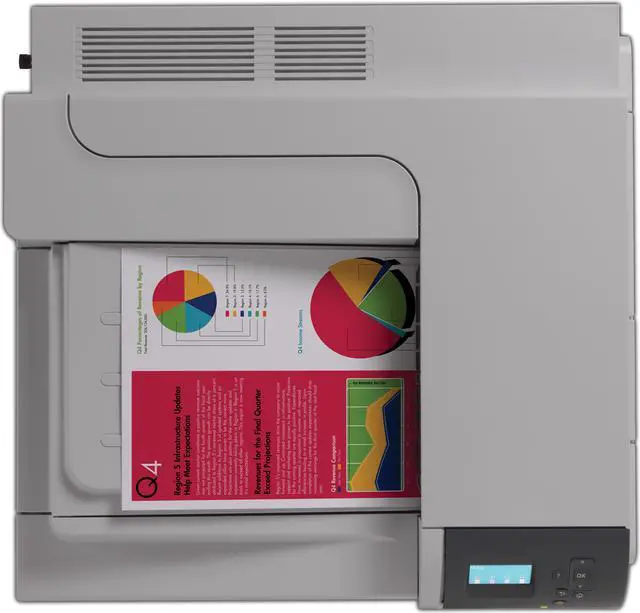 Alt view image 12 of 15 - HP LaserJet CP4525DN Laser Printer - 42 ppm - 1200 dpi - 600 Sheets - Ethernet / Network - USB