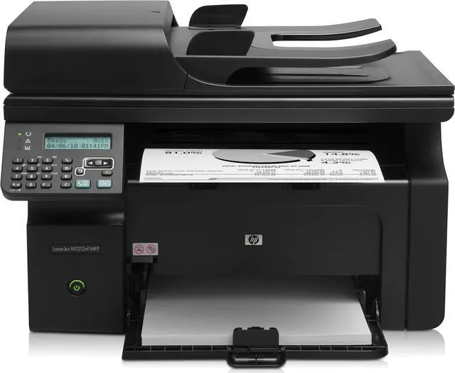 Alt view image 5 of 6 - HP Laserjet Pro CE841A M1212NF B/W Laser Multifunction Printer - Desktop Fax, Copier, Printer, Scanner - 19 ppm - 600 x 600 dpi - USB