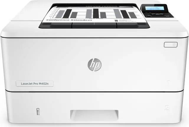 Alt view image 4 of 7 - HP C5F93A Laserjet Pro M402N Mono Laser Printer (40 Ppm) (128 Mb) (8.5 X 14) (600 X 600 Dpi) (Max Duty Cycle 80000 Pages) (Usb) (Ethernet) (250 Sheet Input Tray) (100 Sheet Mpt)