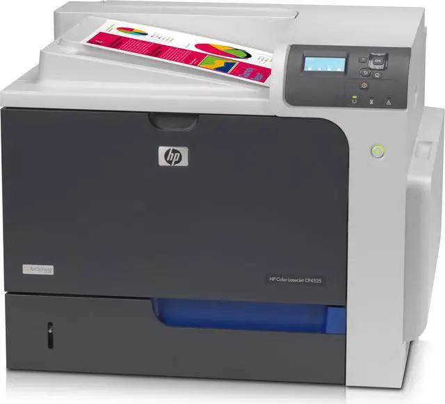 Alt view image 10 of 15 - HP LaserJet CP4525DN Laser Printer - 42 ppm - 1200 dpi - 600 Sheets - Ethernet / Network - USB