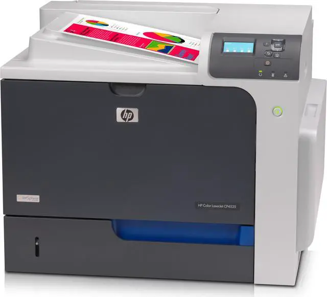 Alt view image 2 of 3 - HP Refurbish Color LaserJet CP4525N Laser Printer (CC493A) - Seller Refurb