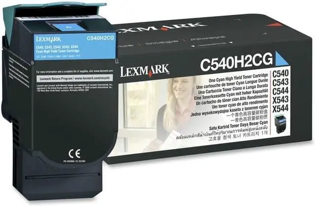 Alt view image 8 of 12 - C540h2cg High-Yield Toner, 2000 Page-Yield, Cyan