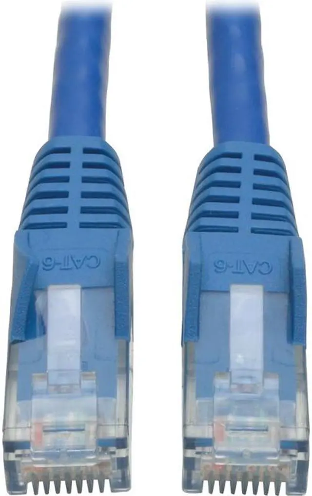 Main image of Tripp Lite N201-008-BL Premium Cat6 Gigabit Snagless Molded Utp Patch Cable, 24 Awg, 550 Mhz/1 Gbps (Rj45 M/M) , Blue, 8 Ft. - Patch Cable - Rj-45 (M) To Rj-45 (M) - 8 Ft - Utp - Cat 6 - Ieee 802.3Ab