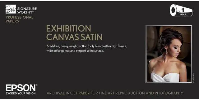 Alt view image 4 of 6 - PAPER, EXHIBITION CANVAS SATIN