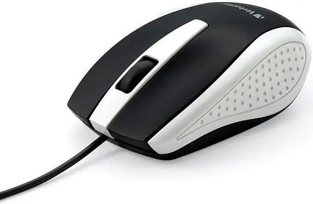Alt view image 9 of 20 - Verbatim Mouse Optical Corded f/PCs & Macs White/Black 99740