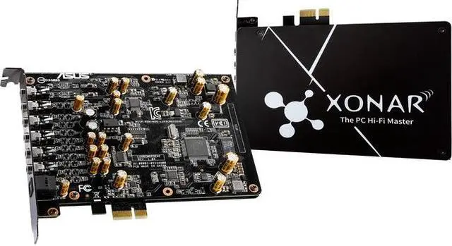 Alt view image 6 of 6 - ASUS Xonar AE 7.1 Channels 24-bit 192KHz PCI Express x1 Interface Sound Card