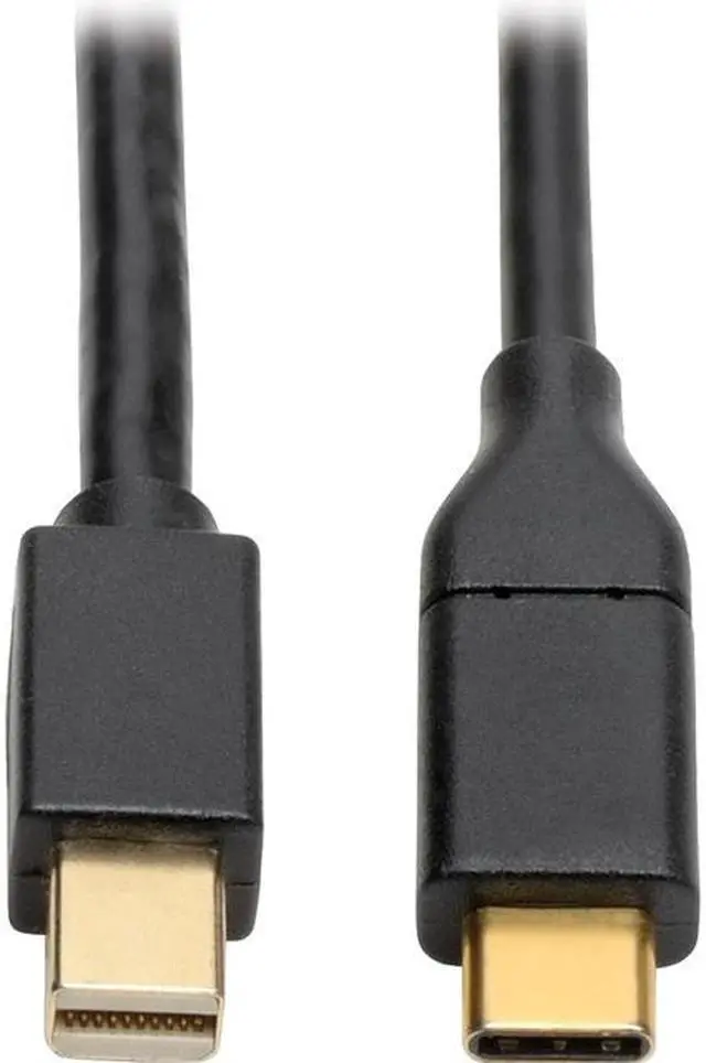 Alt view image 4 of 4 - Tripp Lite USB C to Mini DisplayPort 4K Adapter Cable USB Type C to mDP 6ft (U444-006-MDP)