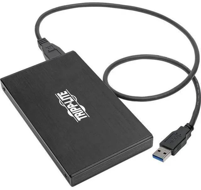 Alt view image 6 of 6 - Tripp Lite U457-025-AG2 USB 3.1 Gen 1 (5 Gbps) 2.5 in. SATA SSD/HDD to USB-A Enclosure Adapter with UASP Support