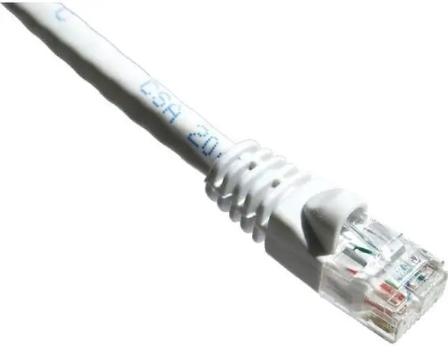 Alt view image 3 of 6 - Axiom C6AMB-W100-AX Patch Cable - Rj-45 (M) To Rj-45 (M) - 100 Ft - Utp - Cat 6A - Ieee 802.3An - Molded, Snagless, Stranded - White
