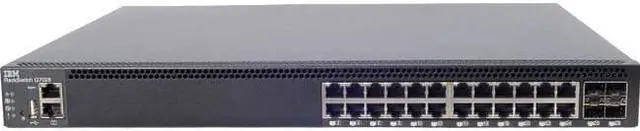 Alt view image 2 of 4 - Lenovo RackSwitch G7028 Ethernet Switch