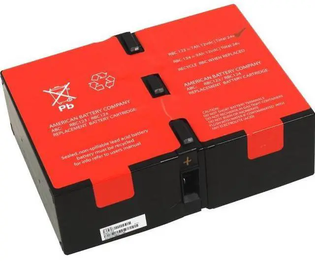 Alt view image 2 of 6 - American Battery APC RBC124 UPS Repacement Battery for APC UPS Units