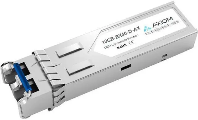 Alt view image 5 of 6 - Axiom 10Gbase-Bx40-D Sfp+ Transceiver For Extreme - 10Gb-Bx40-D (Downstream)
