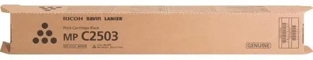 Alt view image 8 of 10 - Ricoh 841918 Black Toner Cartridge