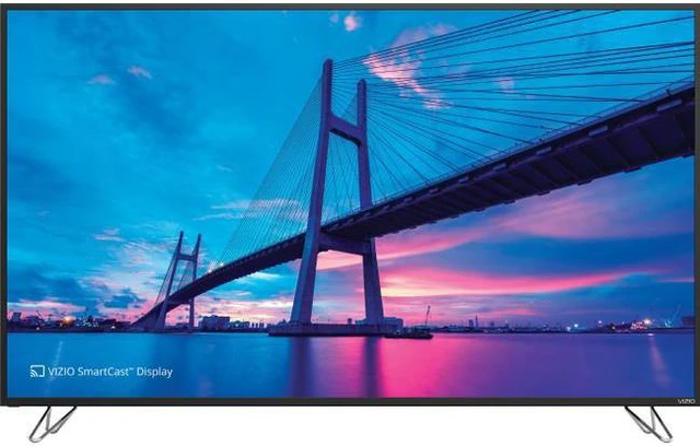 Alt view image 11 of 14 - VIZIO - 55" Class (54.64" Diag.) - LED - 2160p - with Chromecast Built-in - 4K UHD Home Theater Display with High Dynamic Range - Black