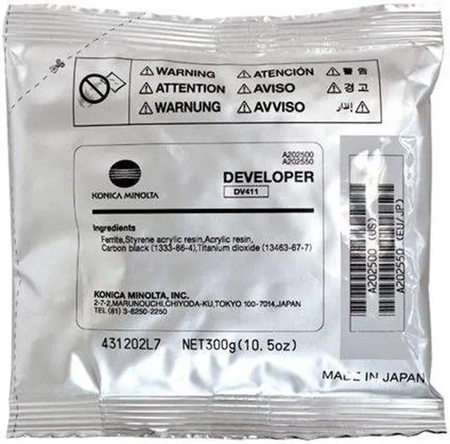 Alt view image 3 of 5 - KONICA MINOLTA A202500 Developer