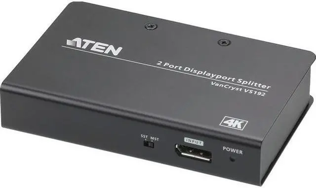 Main image of Aten VS192 2-Port 4K Displayport Splitter With Mst/Sst