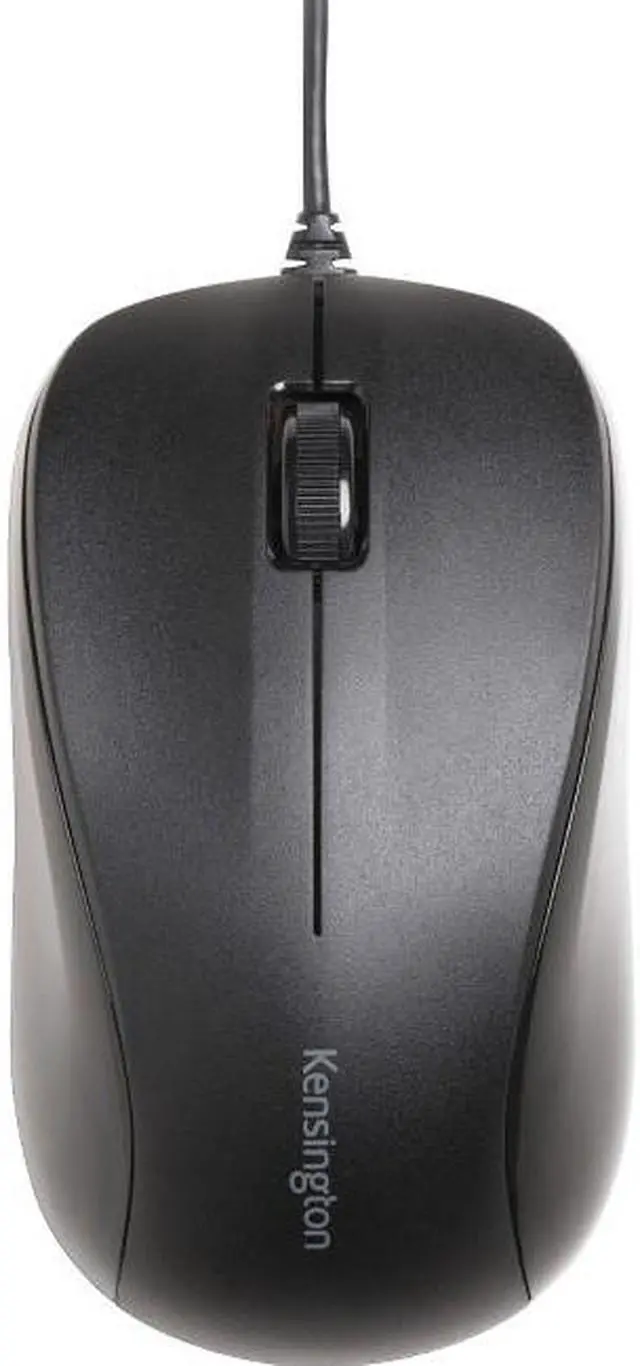 Alt view image 3 of 20 - Kensington k72110us Black 1 x Wheel USB Wired Optical Mouse