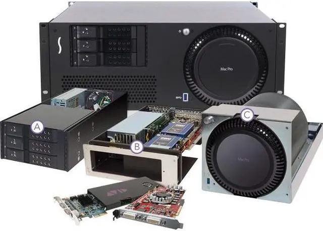 Main image of Sonnet Technologies - XMAC-PS - Sonnet xMac Pro Server - For Server - 4U Rack Height x 19 Rack Width
