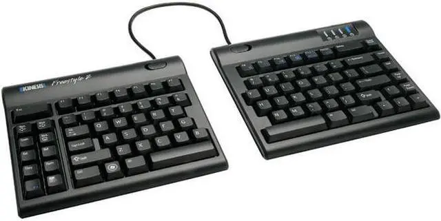 Alt view image 3 of 11 - Kinesis Freestyle2  Keyboard For Pc, Us English, Black, 9