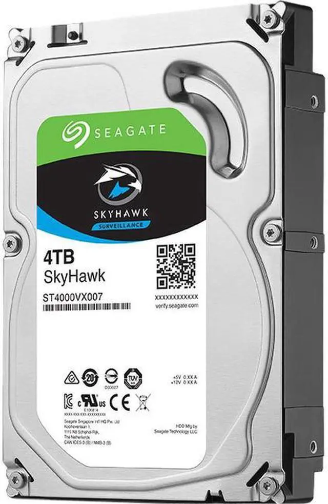 Alt view image 6 of 9 - Seagate ST4000VX007 SkyHawk ST4000VX007 4 TB Hard Drive - Internal - SATA (SATA/600)