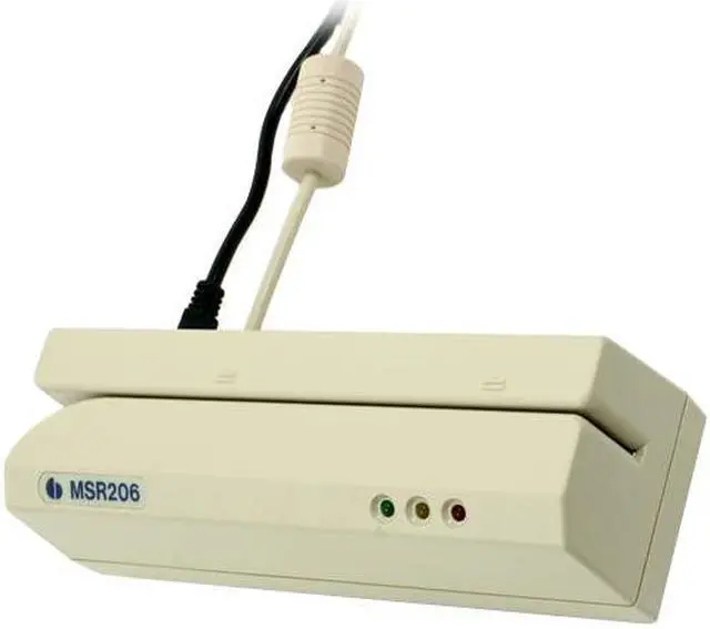 Main image of UNITECH MSR206-33U MSR123 ENCODER,USB,S/W & AC AC USB