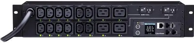 Alt view image 14 of 18 - CyberPower PDU41008 16 Outlet PDU