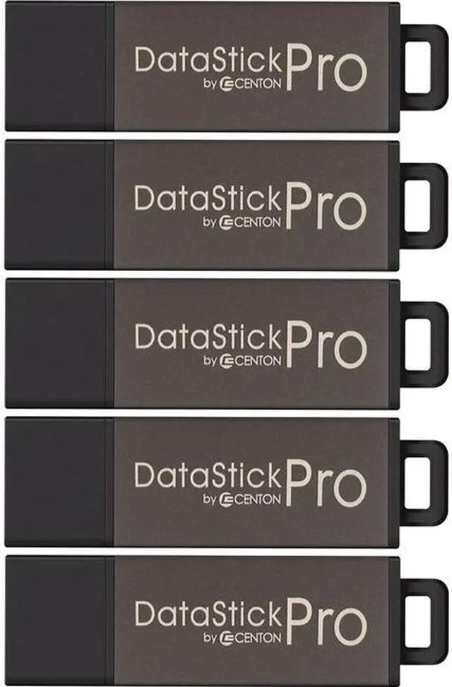 Main image of CENTON MP VALUEPACK USB 2.0 DATASTICK PRO (GREY), 16GB, 5PACK BULK