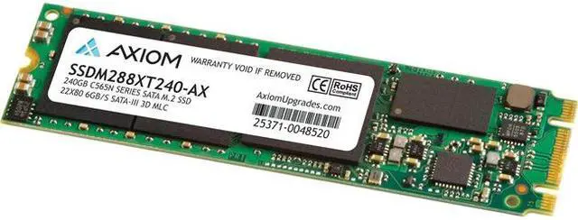 Alt view image 4 of 5 - Axiom C565n M.2 2280 240GB SATA III Internal Solid State Drive (SSD) SSDM288XT240-AX