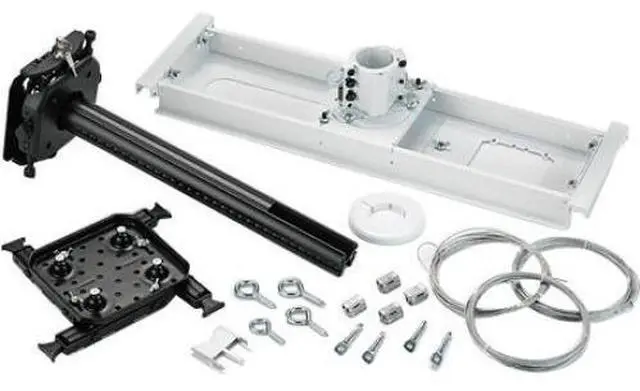 Alt view image 7 of 8 - Chief SYSAUB Suspended Ceiling Projector System - Black