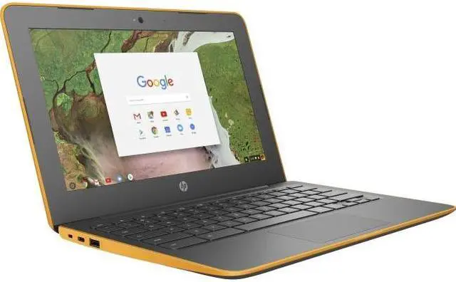 Main image of HP 11 G6 EE (3NU57UT#ABL) Chromebook Intel Celeron N3350 (1.1 GHz) 4 GB Memory 16 GB eMMC SSD 11.6" Chrome OS