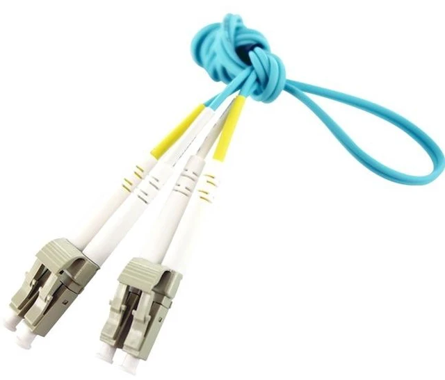 Alt view image 3 of 5 - AXIOM LC/LC BENDNFLEX SILVER MMD OM4 50/125 PLENUM BEND INSENSITIVE FIBER 2M