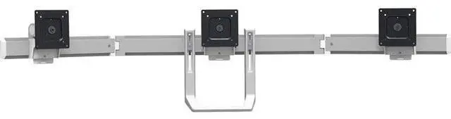Alt view image 3 of 15 - HX TRIPLE MONITOR BOW KIT POLISHED ALUMINUM