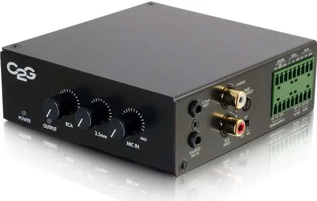 Alt view image 3 of 6 - 25/70V 50W AUDIO AMPLIFIER - PLENUM RATED (TAA COMPLIANT)