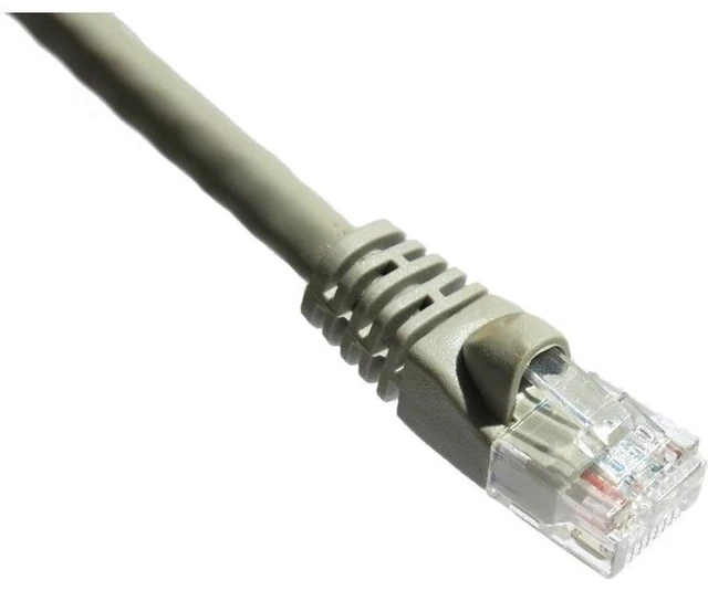 Main image of Axiom C6AMBSFTPG3-AX Patch Cable - Rj-45 (M) To Rj-45 (M) - 3 Ft - Sftp - Cat 6A - Ieee 802.3An - Molded, Snagless, Stranded - Gray