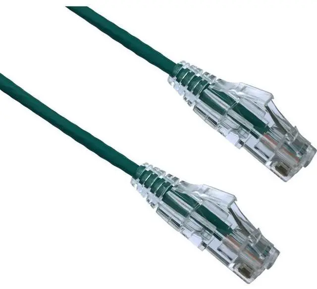 Main image of Axiom C6ABFSB-N12-AX Bendnflex - Patch Cable - Rj-45 (M) To Rj-45 (M) - 12 Ft - Foiled Unshielded Twisted Pair (F/Utp) - Cat 6A - Snagless, Stranded - Green